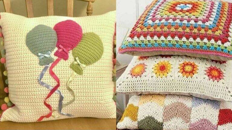 Almofadas de Crochê: Beleza, Conforto e Estilo para sua Decoração