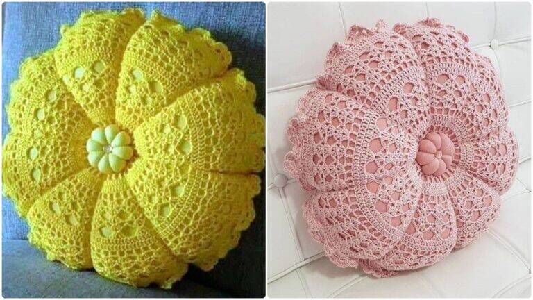 Crie Almofadas de Crochê: Modelos Lindos para a Sua Decoração!