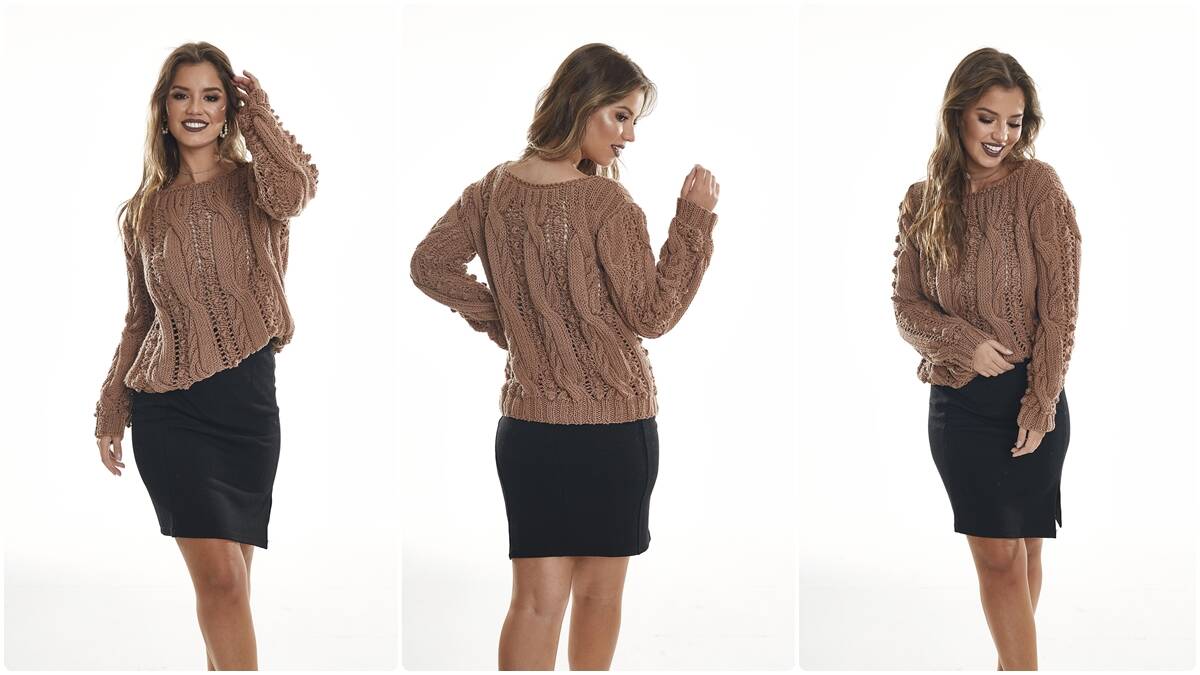 Blusa de Tricô Castor: Aprenda a Criar essa Peça Linda!