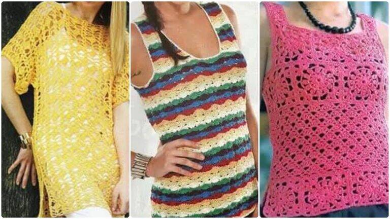 Encontre Lindas Blusas de Crochê para Usar em 2025!