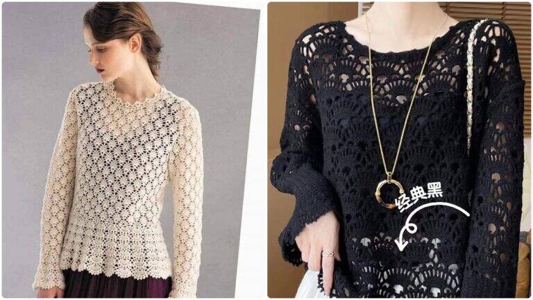 Moda e Sustentabilidade em Harmonia com Blusas de Crochê!
