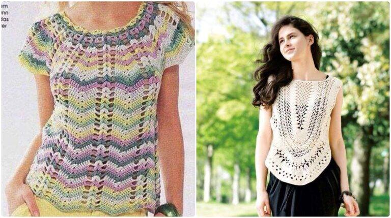 Crie Lindas Blusas de Crochê Únicas para o Seu Dia a Dia!