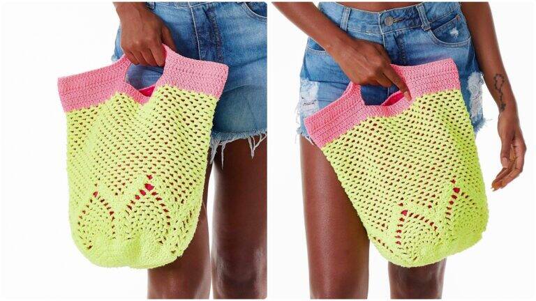 Bolsa de Crochê Verão: Peça Leve e Estilosa para o Dia a Dia!