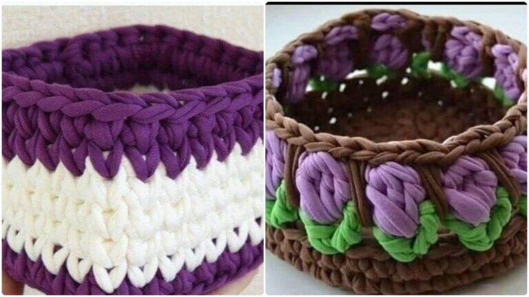 Crie Cachepôs de Crochê Lindíssimos: Decoração Sustentável!