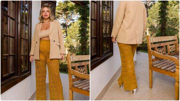 Calça de Crochê Queen: Crie Essa Peça Linda para o Seu Look!