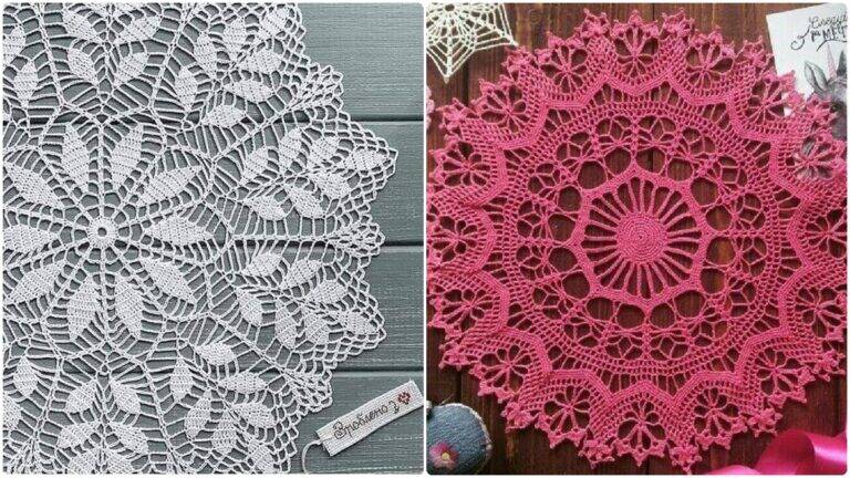 Conheça Lindos Centros de Mesa em Crochê e Crie a Sua Decoração!