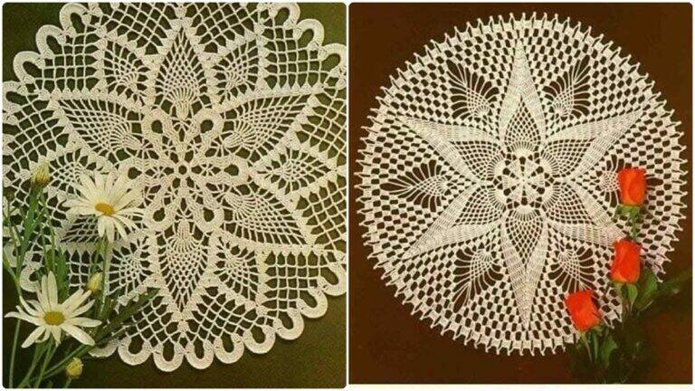Crie Lindas Toalhas de Mesa em Crochê para a Decorar e Vender!