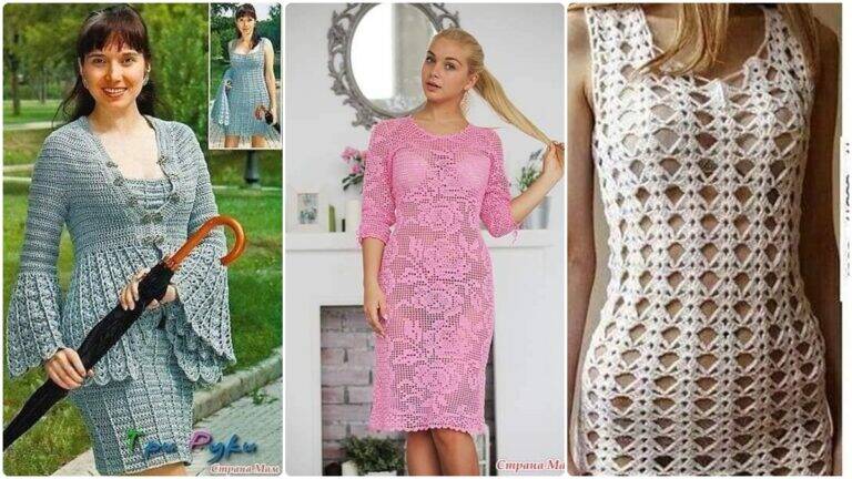 Encante-se com Vestidos de Crochê Lindíssimos: Peças Charmosas e Estilosas!