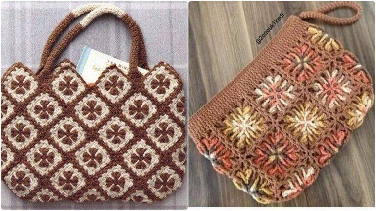 Crie 7 Bolsas de Crochê Lindíssimas: Modelos Diferentes e Únicos!