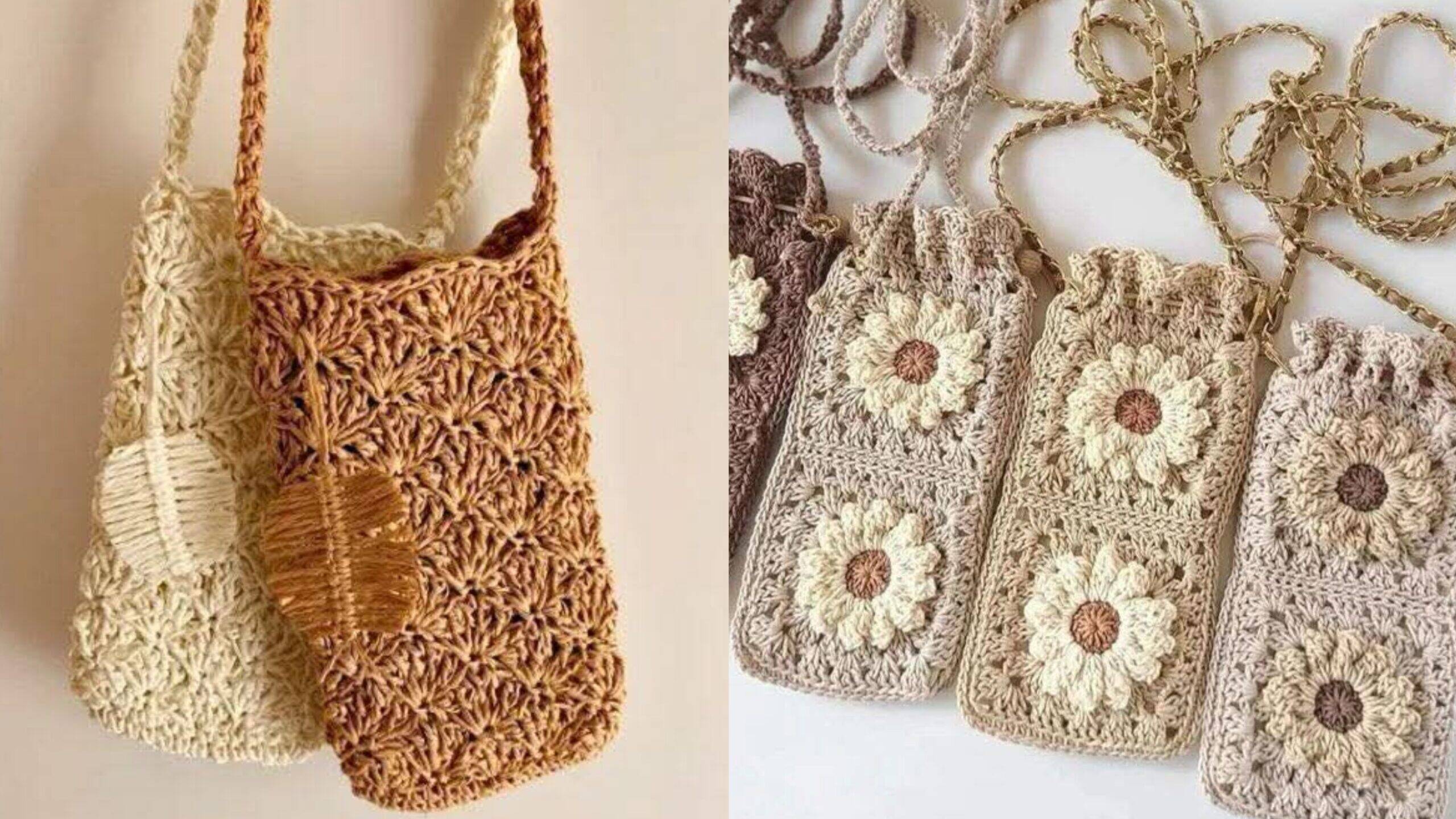 16 Ideias de Porta Celular de Crochê: Leve Estilo e Funcionalidade com Você