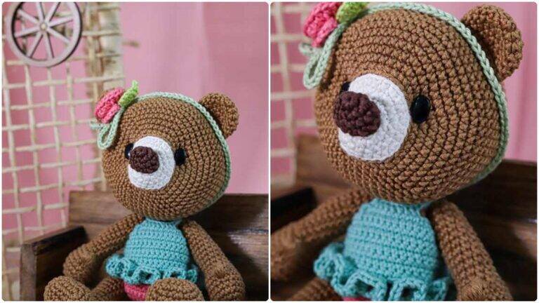Amigurumi da Ursinha Pipolina: Fofura em Cada Ponto!
