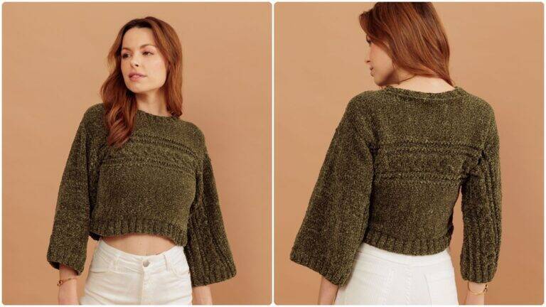 Blusa de Tricô Musgo: Aprenda a Criar esse Modelo Elegante!
