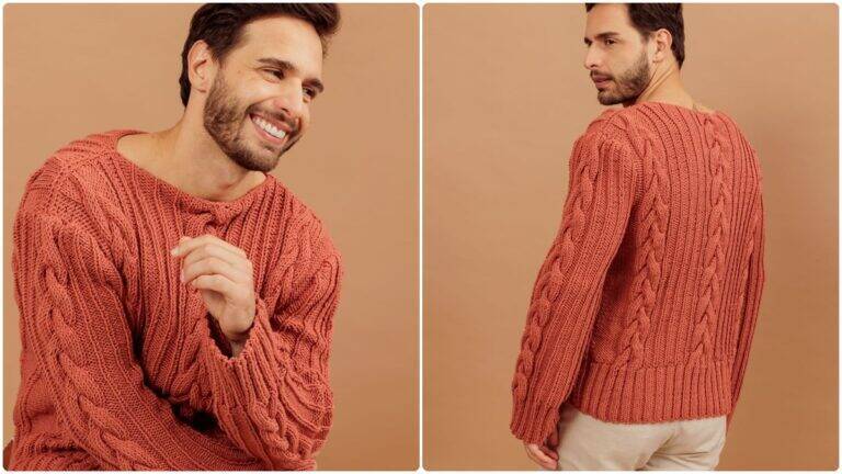 Blusa de Tricô Pétala: Um Presente Lindo e Cheio de Carinho!