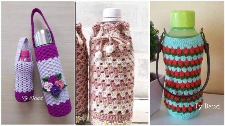 Porta Garrafinhas em Crochê: Charme e Praticidade!