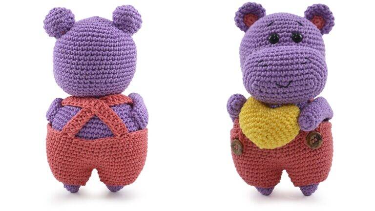Amigurumi do Hipopótamo: Aprenda a Criar essa Fofura!