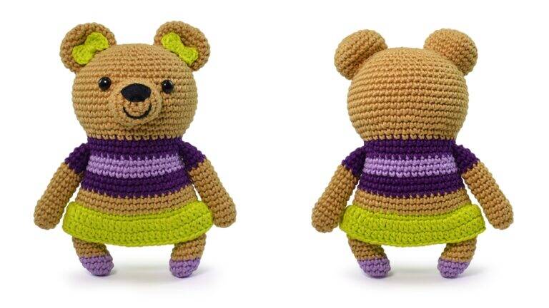 Amigurumi da Ursa Milena: Aprenda a Criar a Sua!