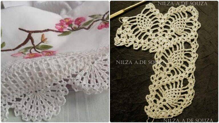 Bicos de Crochê: Acabamentos Sofisticados para suas Peças!