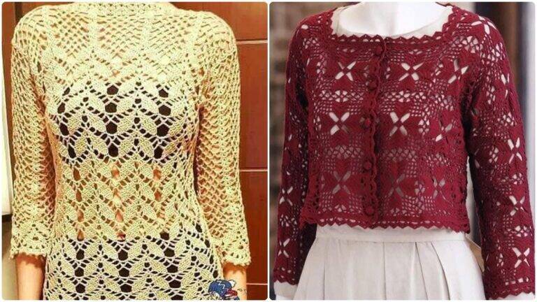 Blusas de Crochê Atemporal: Estilo que Nunca Sai de Moda!