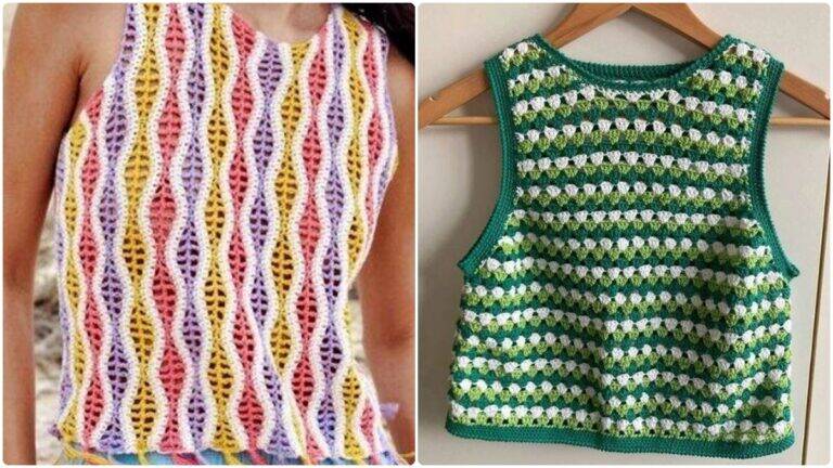 Blusinhas de Crochê: Conforto e Estilo em Cada Ponto!
