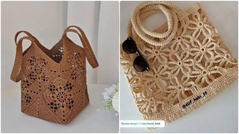Bolsas de Crochê: Beleza Artesanal Que Nunca Sai de Moda!