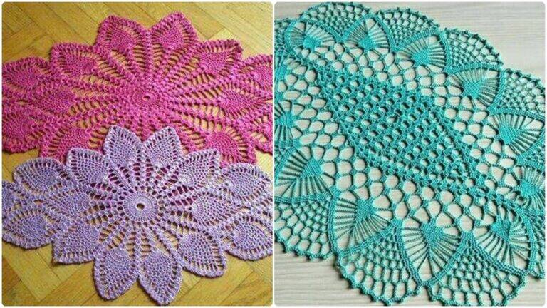 Caminhos de Mesa em Crochê Colorido: Alegria e Charme!