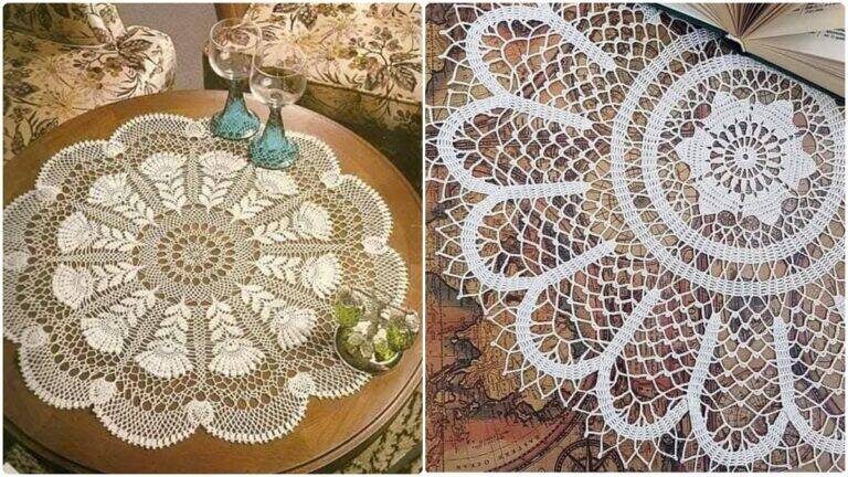 12 Centros de Mesa em Crochê Elegantes: Sofisticação na Decoração!