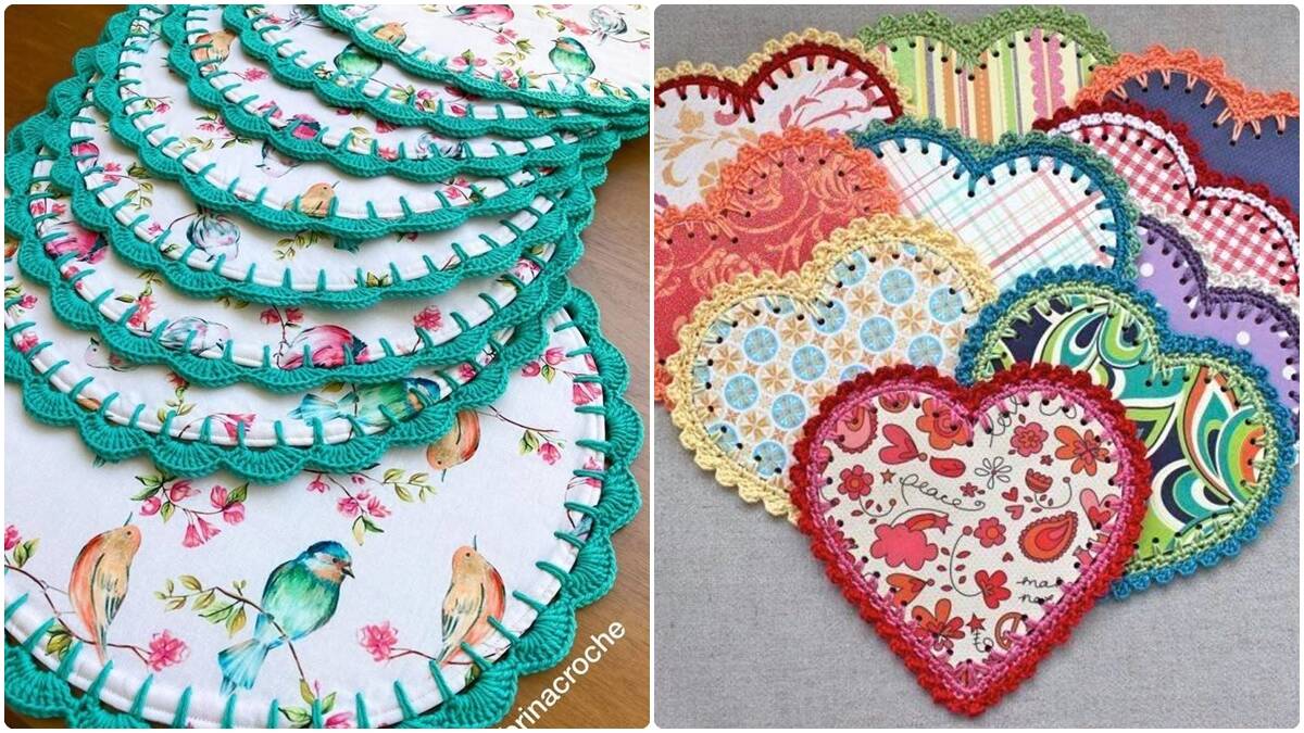 Crochê com Tecido na Mesa Posta: Transforme suas Refeições com Charme Artesanal