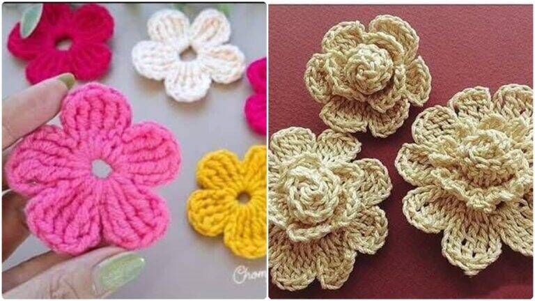 Flores de Crochê: Um Detalhe Que Floresce em Qualquer Projeto!
