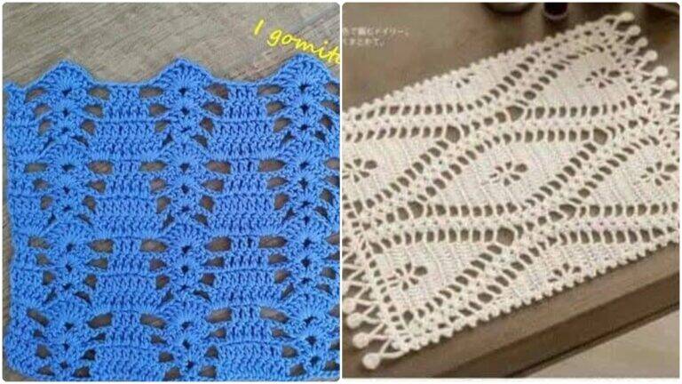 Veja Pontos de Crochê com Gráficos e Crie Peças Lindas!