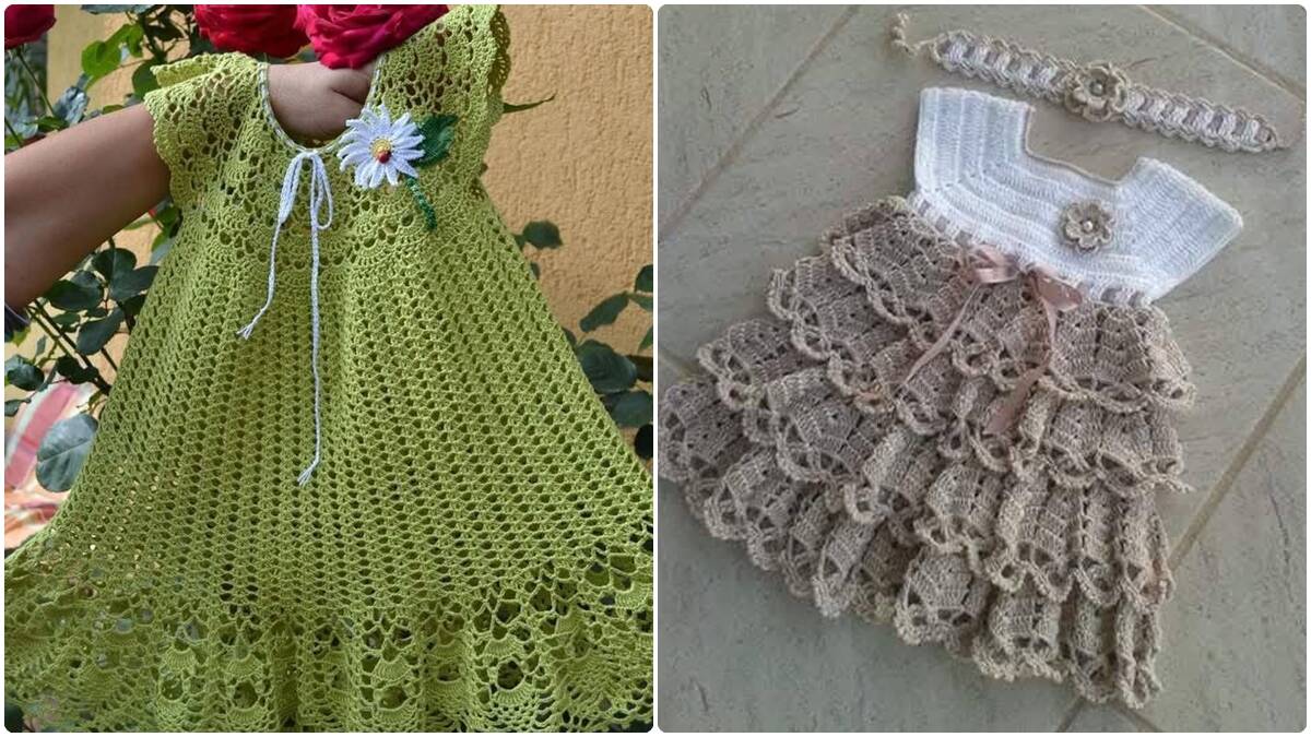 Vestidos de Crochê para Crianças: Leveza, Cor e Criatividade