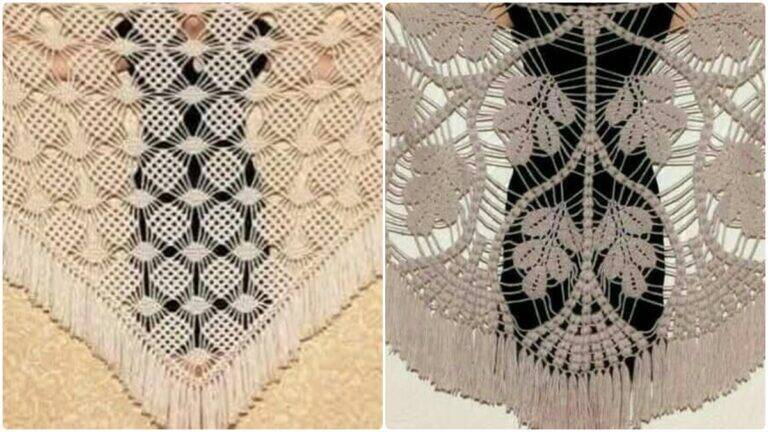 Xales de Crochê para Outono e Inverno: Aconchego com Estilo!