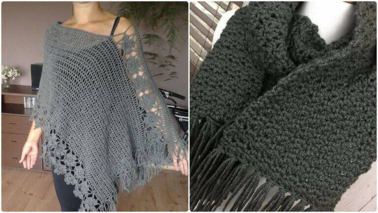 Xales e Cachecóis de Crochê para o Inverno: Aconchego com Estilo!