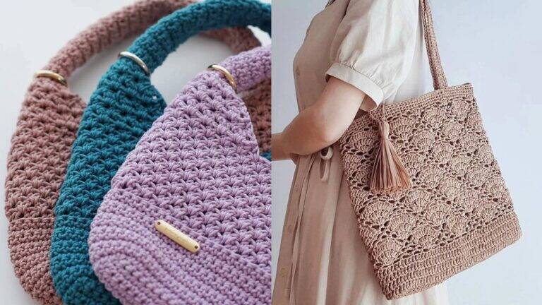 Bolsas de Crochê Encantadoras: O Charme Artesanal que Eleva o Seu Estilo