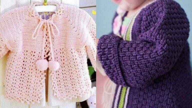 Cardigã de Crochê Infantil: Conforto, Charme e Carinho