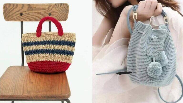 6 Bolsas de Crochê Belíssimas: O Toque Artesanal que Eleva o Seu Estilo