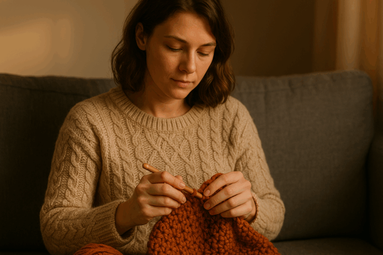 Crochê para Iniciantes: O Guia Completo para Fazer um Cachecol Incrível