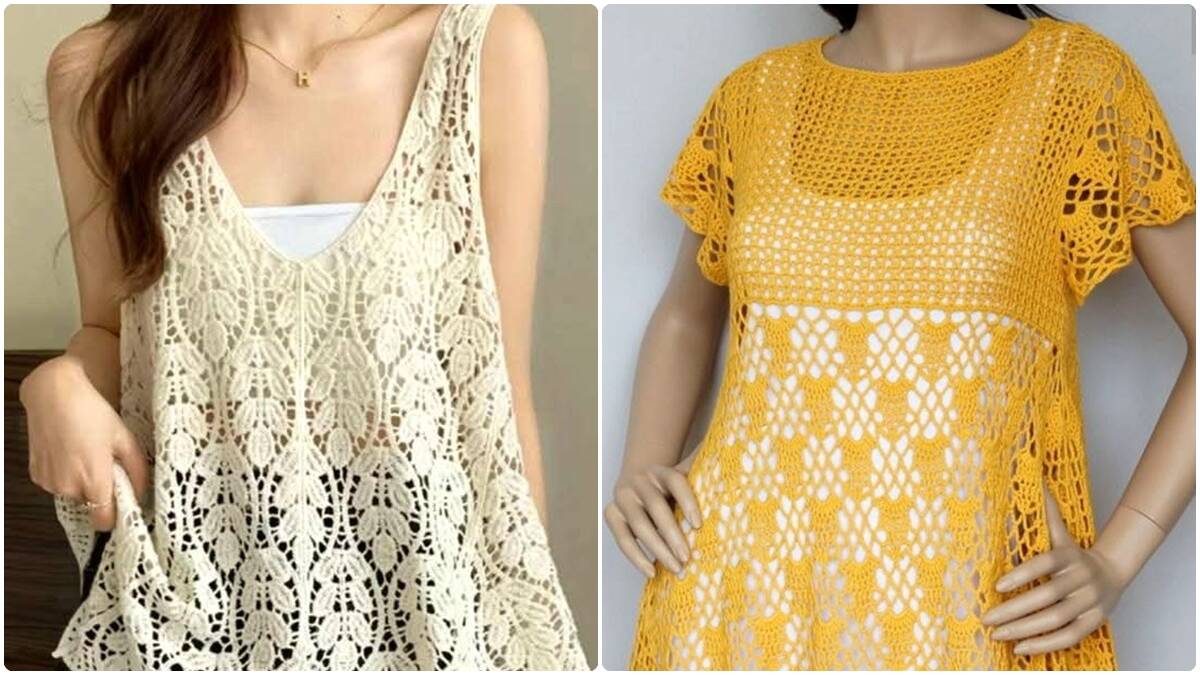 Blusas de Crochê: Moda com Criatividade em Cada Ponto!