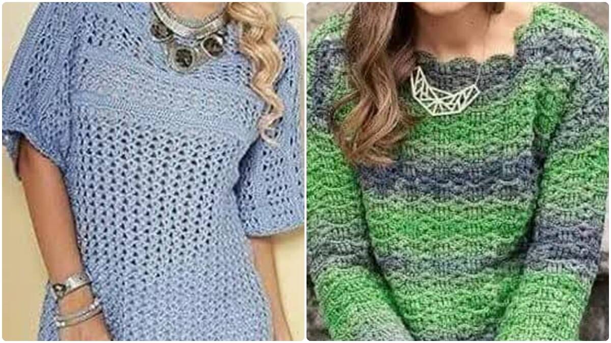 15 Blusas de Crochê: Estilo, Criatividade e Versatilidade!