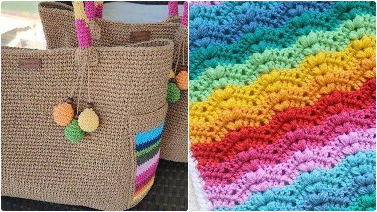 Crochê Moderno: Inspirações e Gráficos para Criar com Estilo!
