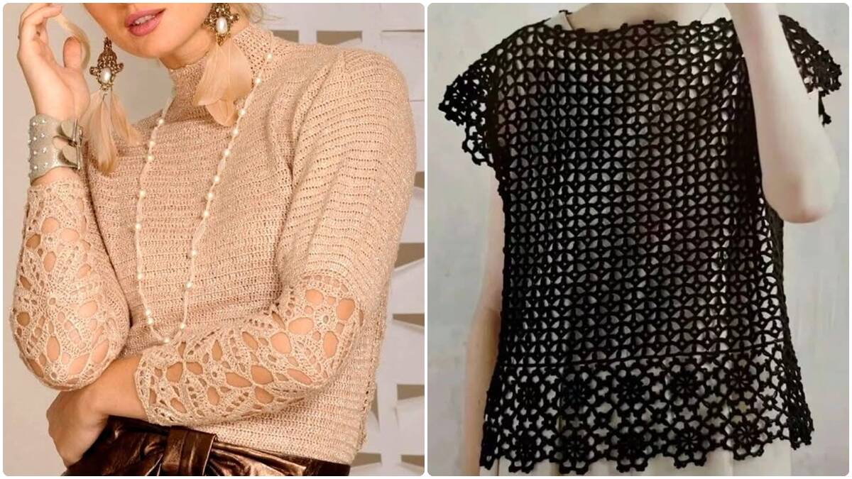 Blusas de Crochê: Versatilidade e Charme para Qualquer Ocasião!