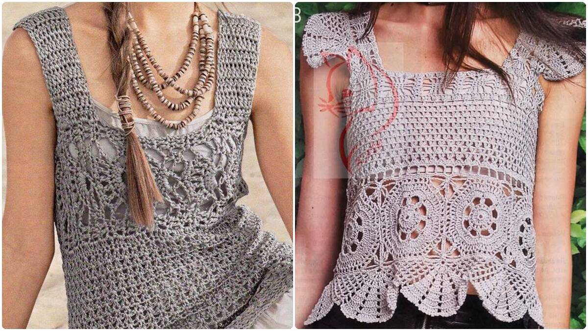 Blusas de Crochê: Peças Lindas Que Unem Estilo e Criatividade!