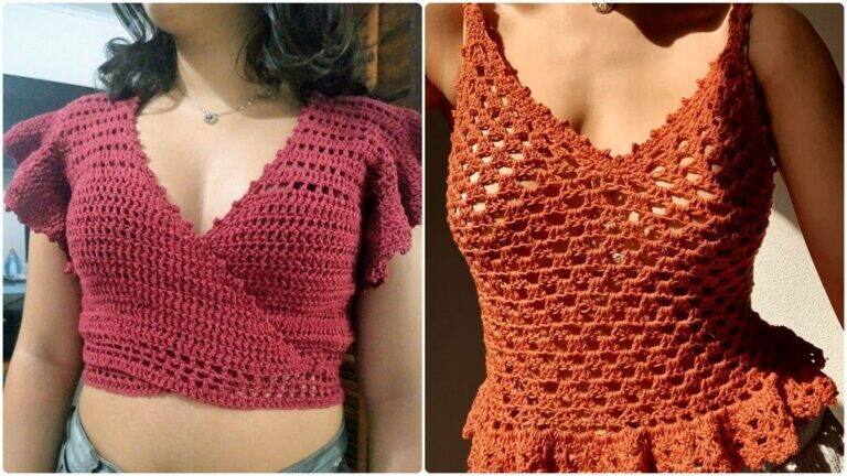 Blusas de Crochê: Estilo, História e Inspiração para Criar e Vender!