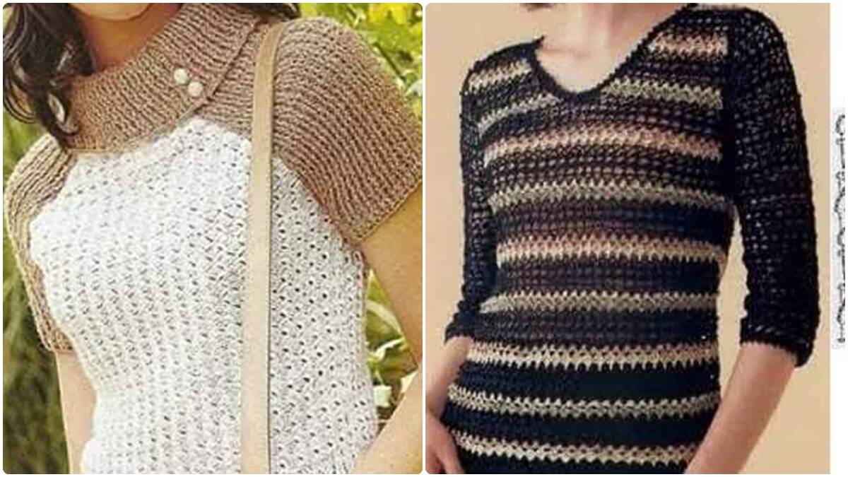 Blusas de Crochê: Peças Elegantes e Charmosas para o Dia a Dia!
