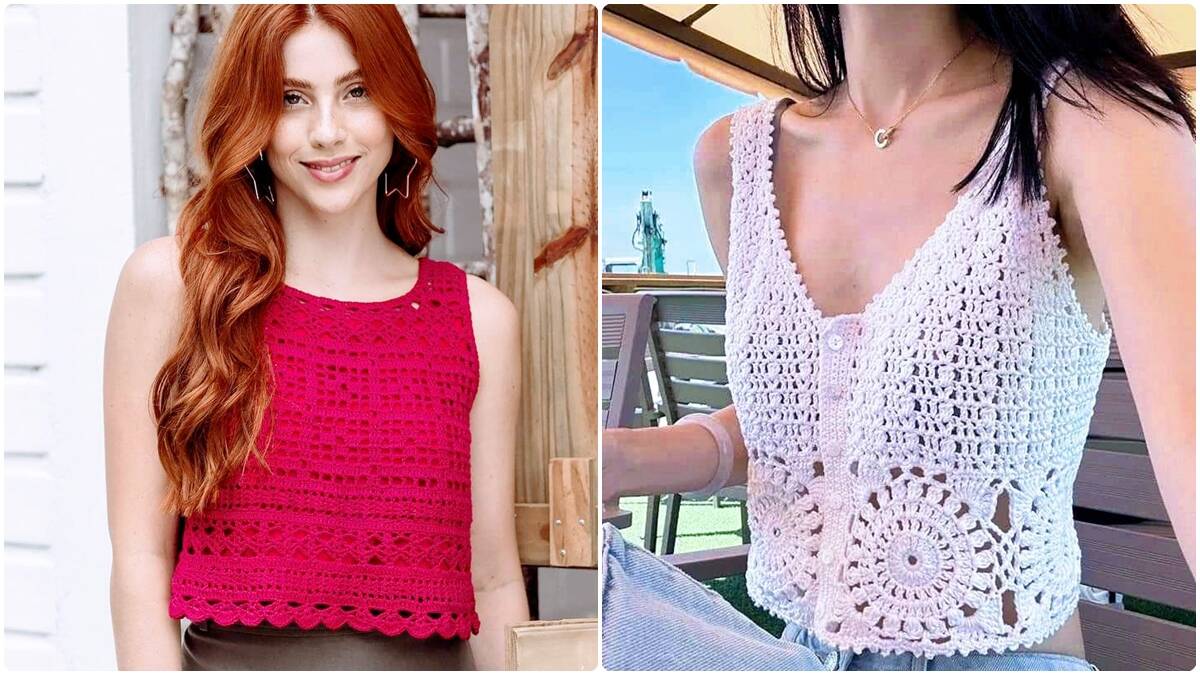 Blusinhas de Crochê: Charme e Estilo para Usar no Dia a Dia!