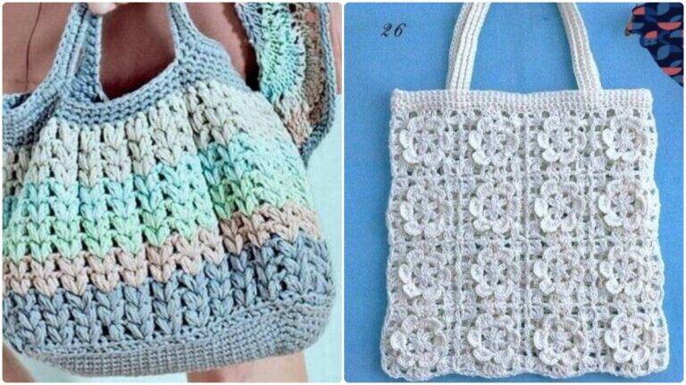 Bolsas de Crochê com Gráficos: Crie Acessórios Lindíssimos!