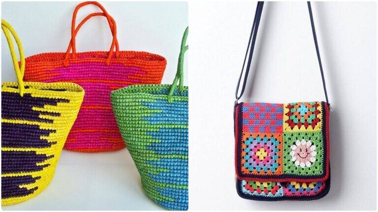 Bolsas de Crochê: Moda Que Une Criatividade e Sustentabilidade!
