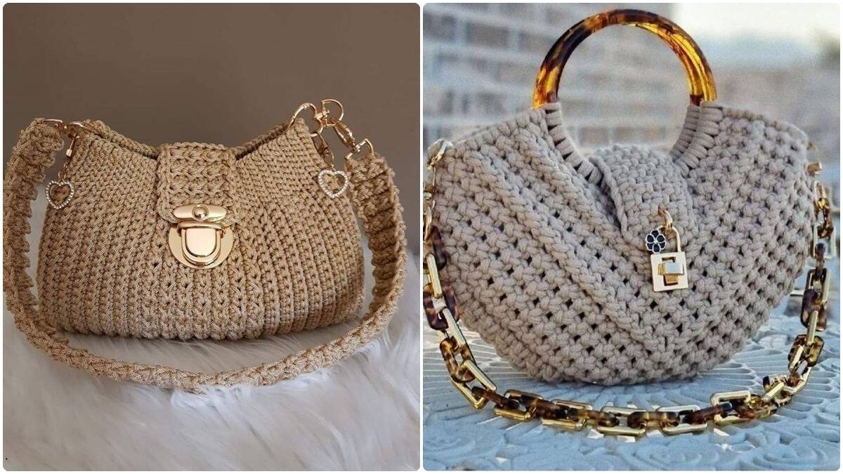 Bolsas de Crochê Elegantes: O Charme do Artesanato!