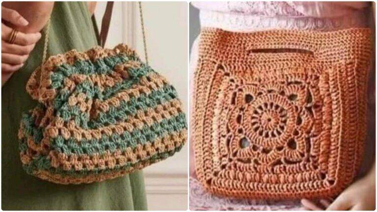 Bolsas de Crochê para o Seu Look: O Toque Artesanal!
