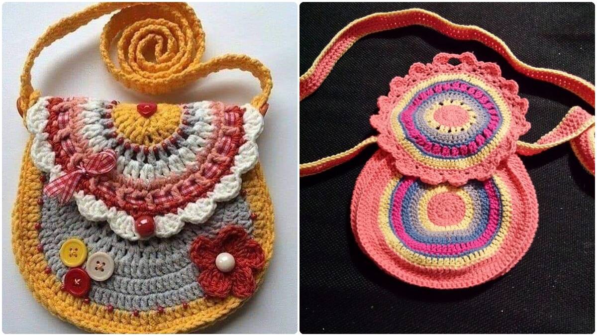 Bolsinhas de Crochê Infantil: Charme e Praticidade!