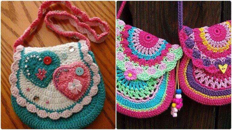 14 Bolsinhas de Crochê: Charme Artesanal Para o Seu Look!
